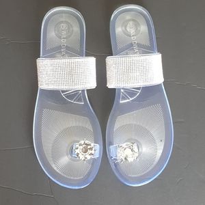 Wild Diva jelly sandals